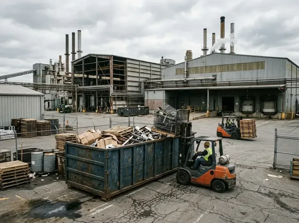 industrial-factory-scrap-conta-003 — frequently asked questions, Cheap Roll-off Dumpster Rentals in Broadview, IL